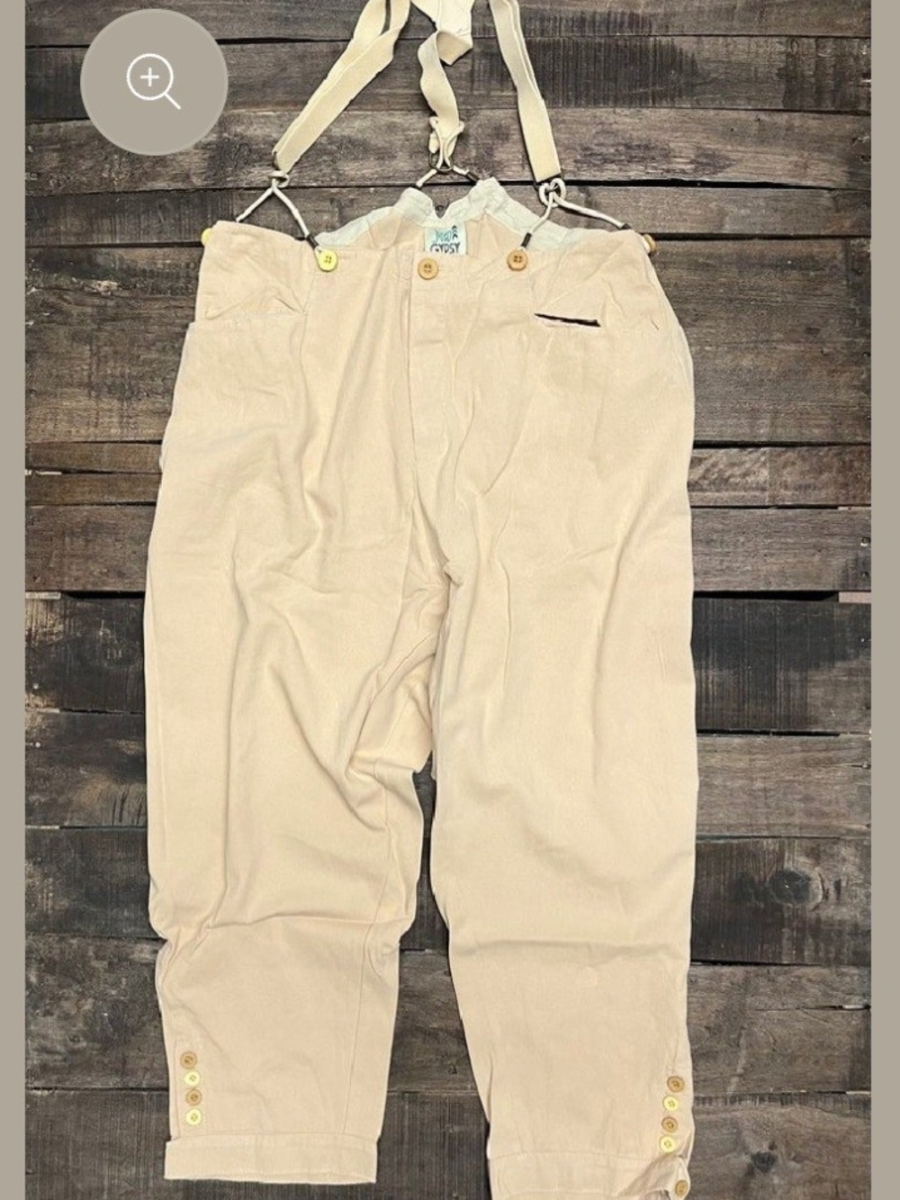 250p Jaded Gypsy All The Things Trousers  Adjustable Suspenders